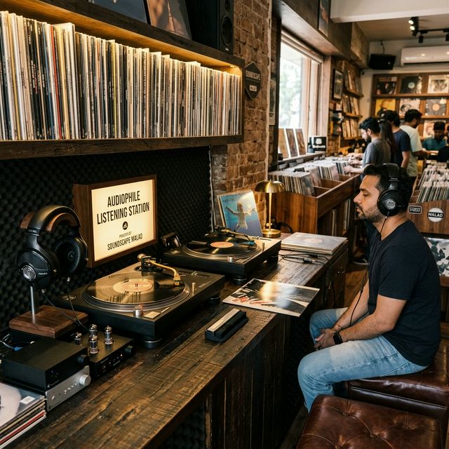 Malad Store listening corner