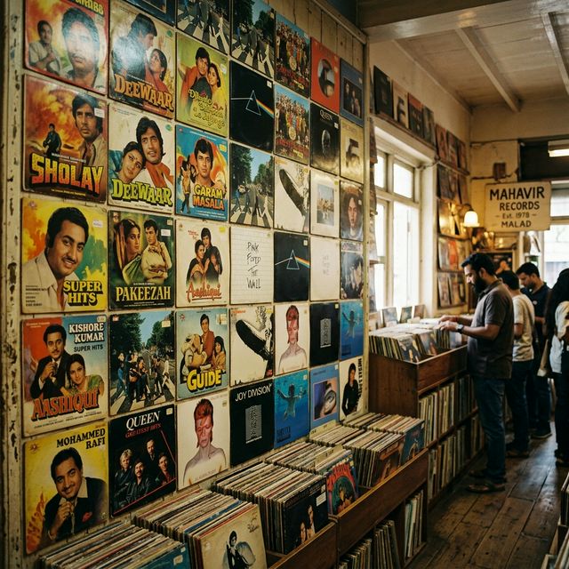 Malad Store album wall